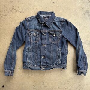 United Colors of Benetton Denim Jacket Medium Thunder Made in Pakistan